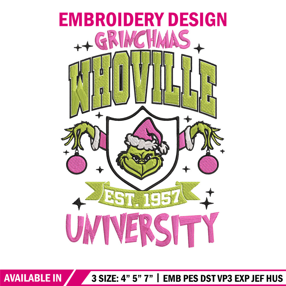 Grinchmas est 1957 Embroidery Design, Grinch Embroidery,Embroidery File,Chrismas Embroidery,Anime shirt,Digital download.jpg