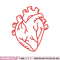 Heart real life embroidery design, Heart embroidery, Embroidery file, Embroidery shirt, Emb design, Digital download.jpg