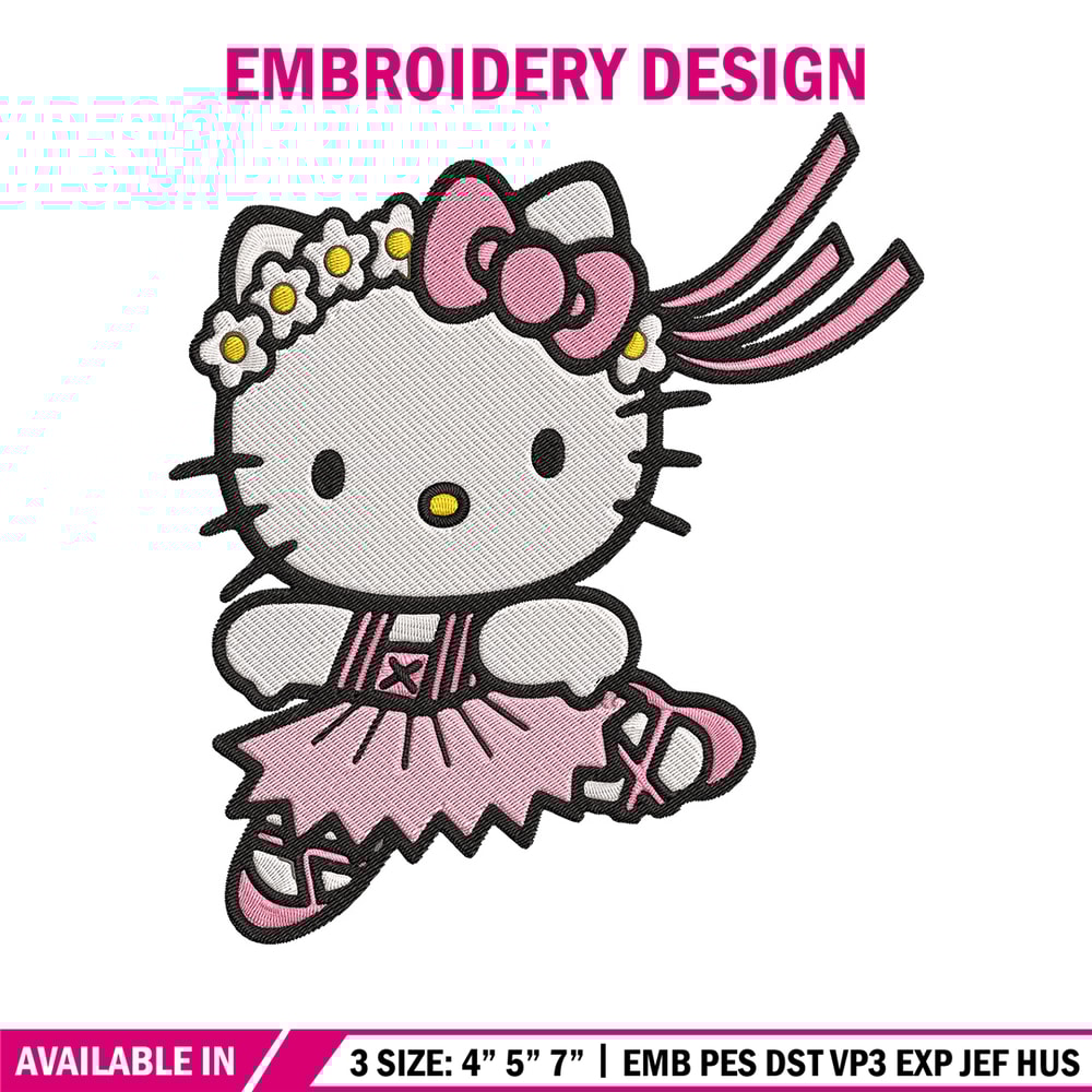 Hello kitty bale Embroidery Design, Hello kitty Embroidery, Embroidery File, Anime Embroidery, Digital download..jpg