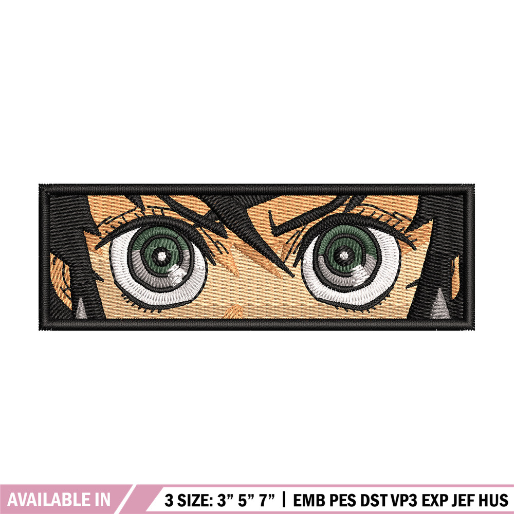 Inosuke eyes embroidery design, Inosuke embroidery, Anime design, Embroidery shirt, Embroidery file,Digital download.jpg