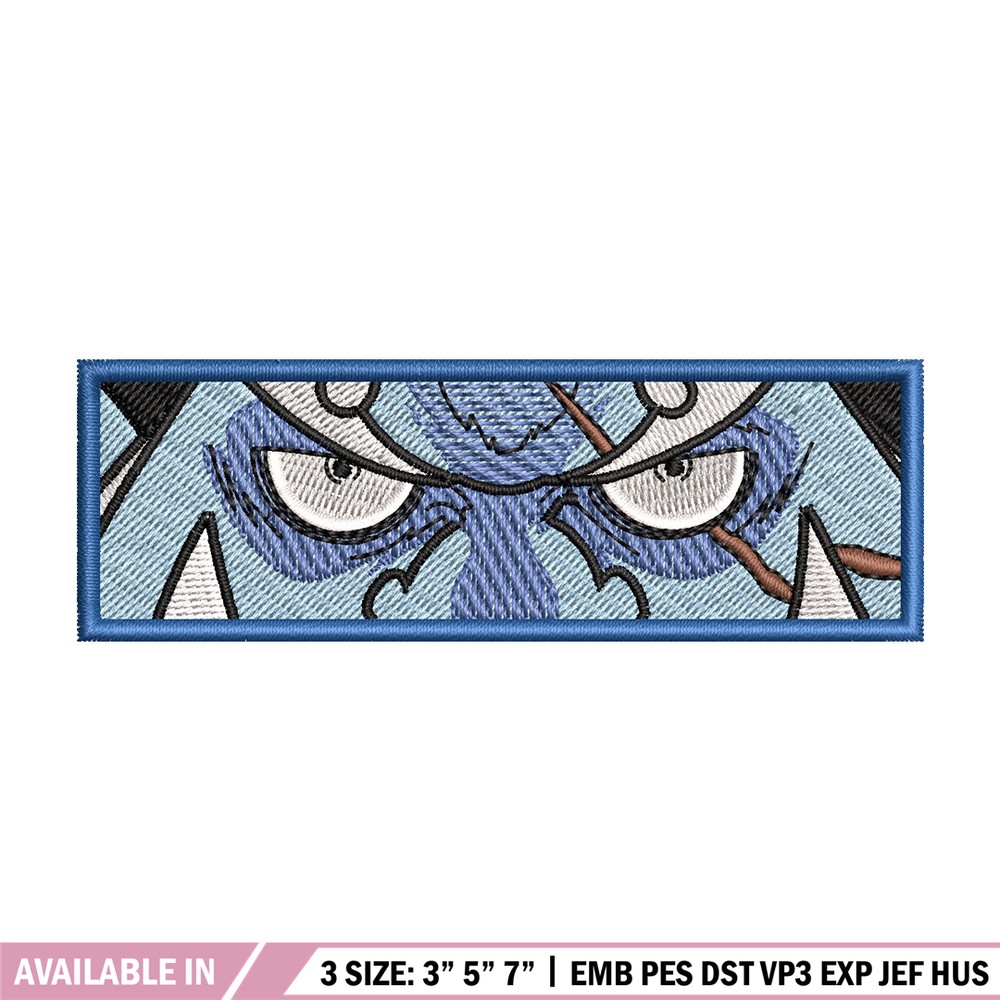 Jinbei eyes embroidery design, One piece embroidery, Anime design, Embroidery shirt, Embroidery file,Digital download.jpg