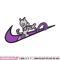 Mewtwo nike embroidery design, Pokemon embroidery, Nike design, Embroidery shirt, Embroidery file, Digital download.jpg