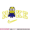 Minion x nike embroidery design, Minion embroidery, Embroidery file, Embroidery shirt, Nike design, Digital download.jpg