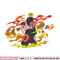 Naruto fire embroidery design, Naruto embroidery, embroidery file, anime design, anime shirt, Digital download.jpg