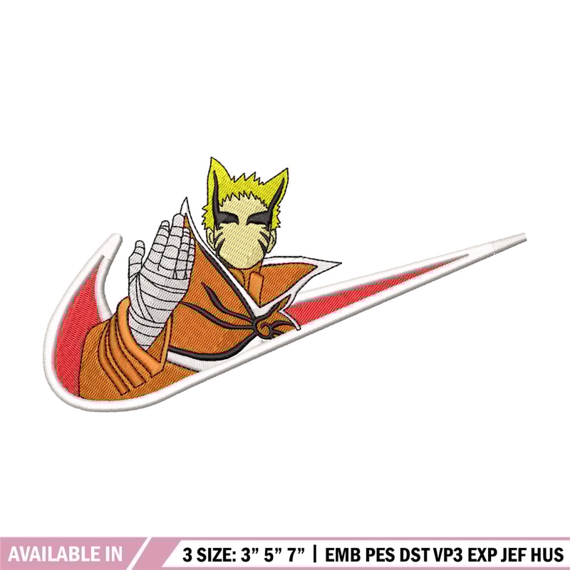 Naruto Nike embroidery design, Naruto anime embroidery, Nike design, anime design, anime shirt, Digital download.jpg