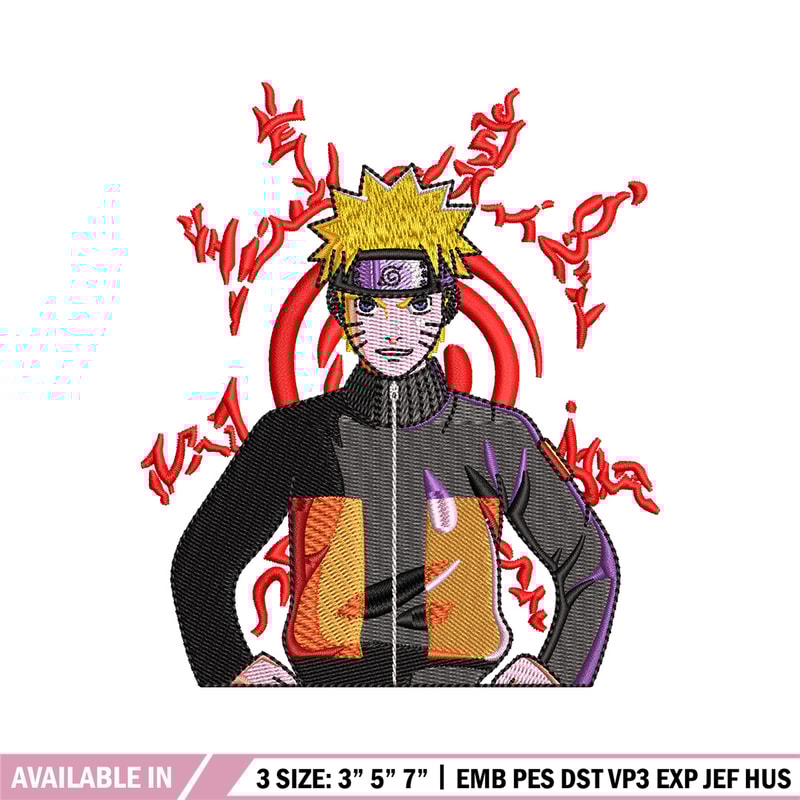 Naruto normal embroidery design, Naruto embroidery, Embroidery file, Embroidery shirt, Emb design, Digital download.jpg