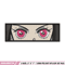Nezuko eyes embroidery design, Neuzko embroidery, Anime design, Embroidery shirt, Embroidery file, Digital download.jpg