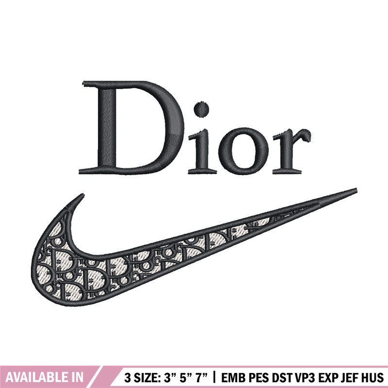 Nike dior embroidery design, Dior embroidery, Emb design, Embroidery shirt, Embroidery file, Digital download.jpg