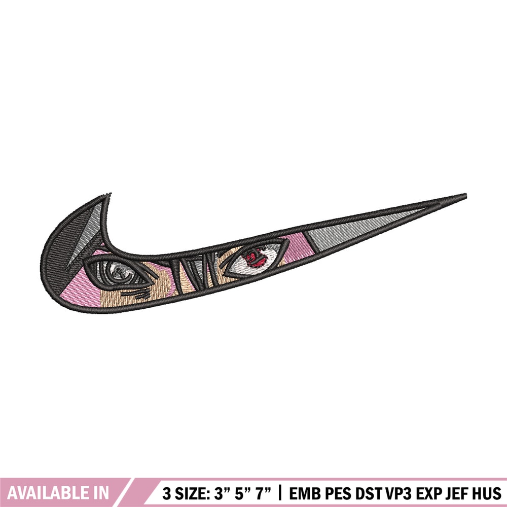 Nike sasuke eyes embroidery design, Naruto embroidery, Nike design,Embroidery file,Embroidery shirt,Digital download.jpg