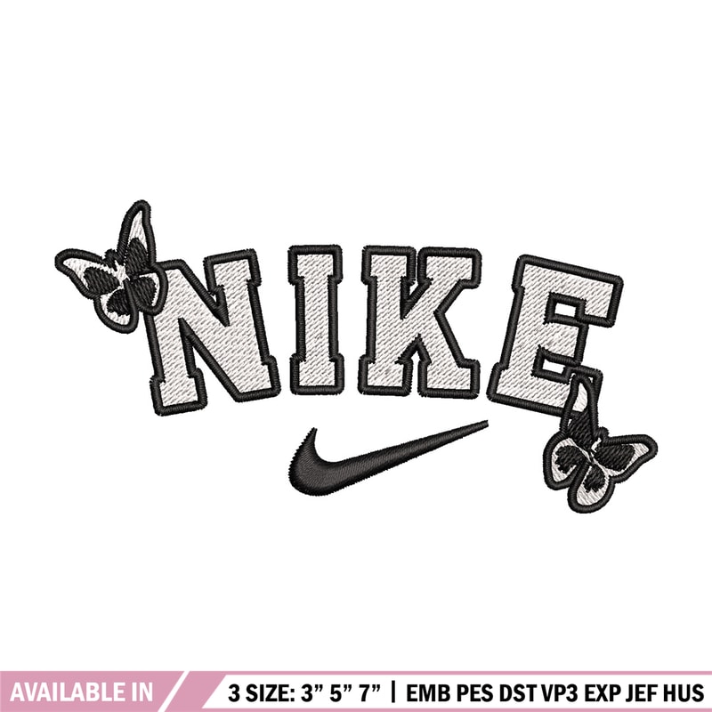 Nike x butterfly embroidery design, Nike embroidery, Nike design,Embroidery shirt, Embroidery file, Digital download.jpg