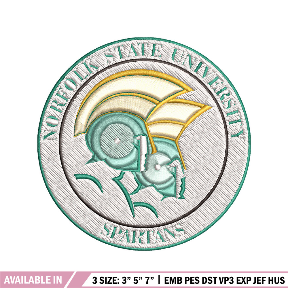 Norfolk State Spartans embroidery, Norfolk State Spartans embroidery, logo Sport, Sport embroidery, NCAA embroidery..jpg