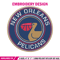 Orleans Pelicans logo embroidery design,NBA embroidery, Sport embroidery, Logo sport embroidery, Embroidery design..jpg