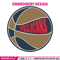Orleans Pelicans logo embroidery design,NBA embroidery,Sport embroidery,Embroidery design, Logo sport embroidery.jpg