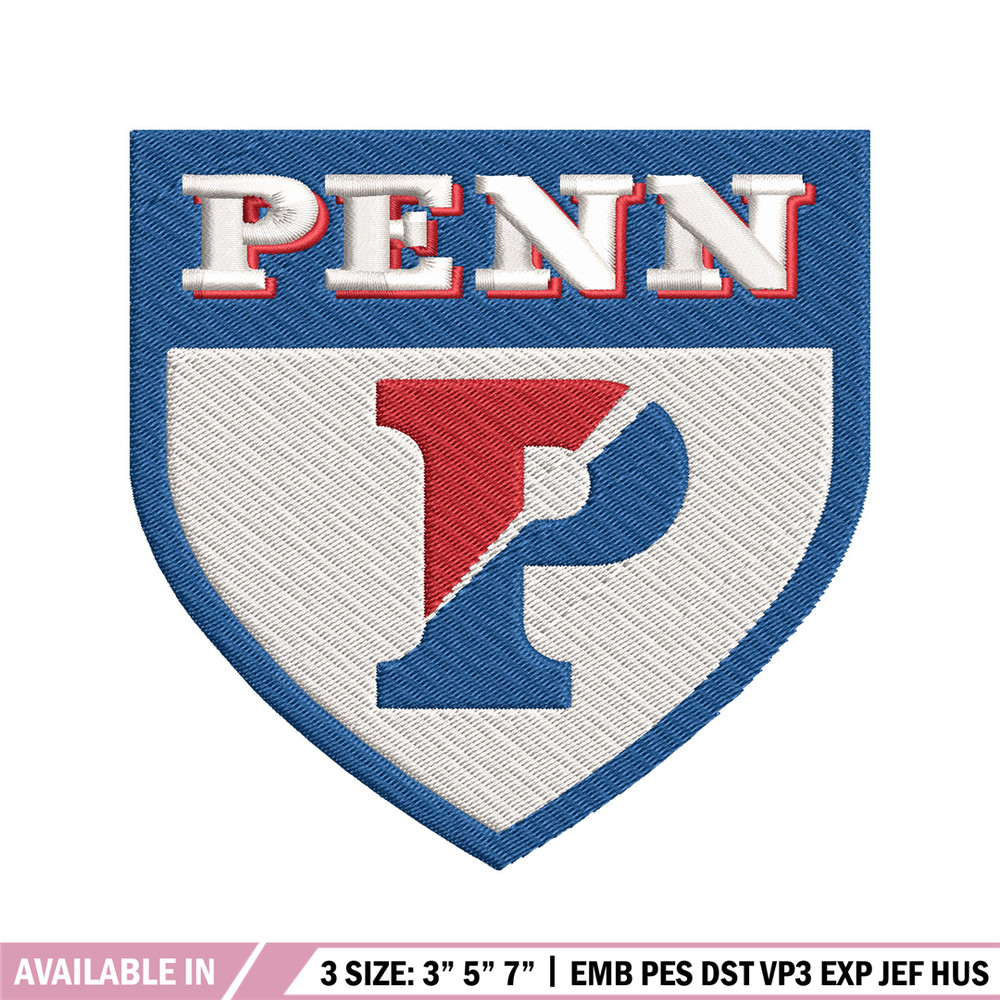 Penn Quakers embroidery design, Penn Quakers embroidery, logo Sport, Sport embroidery, NCAA embroidery..jpg