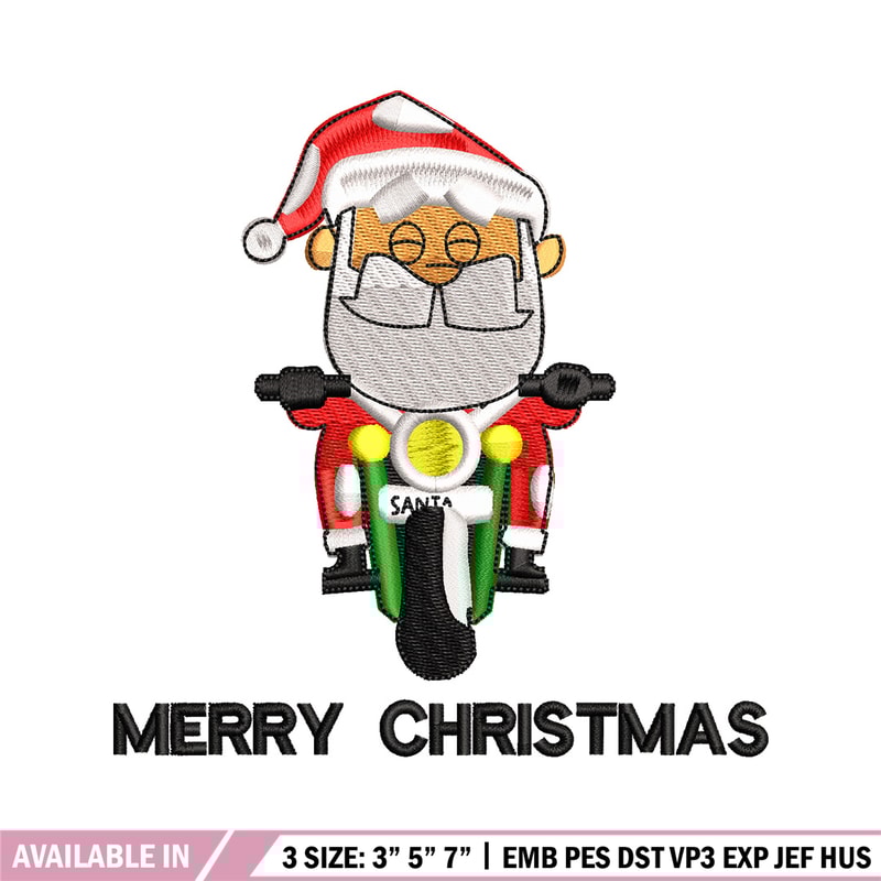 Satan mortobike embroidery design, Chrismas embroidery, Emb design, Embroidery shirt, Embroidery file, Digital download.jpg