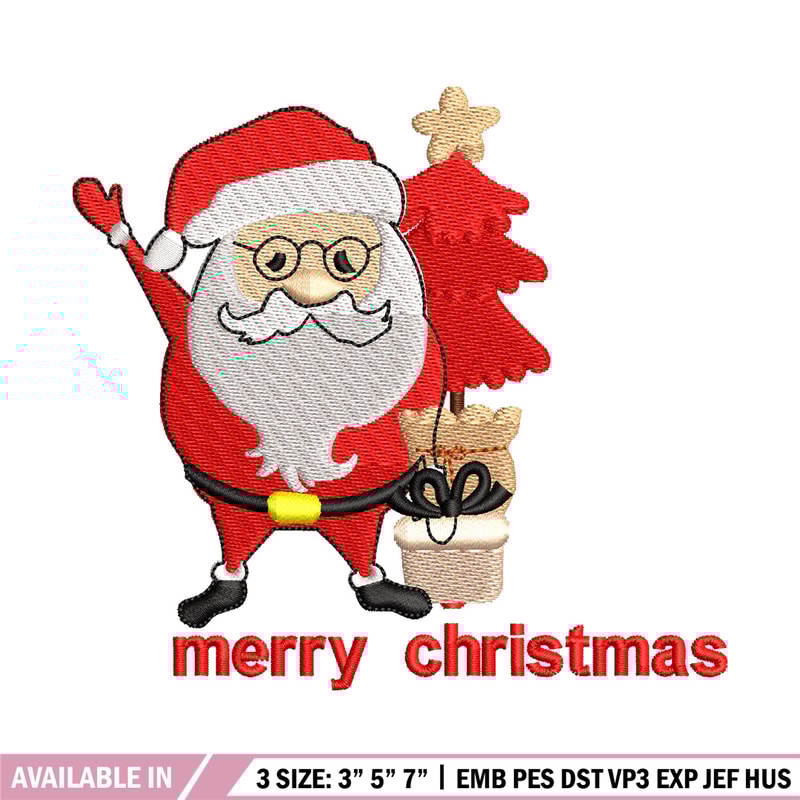 Satan red embroidery design, Chrismas embroidery, Embroidery file, Embroidery shirt, Emb design,Digital download.jpg