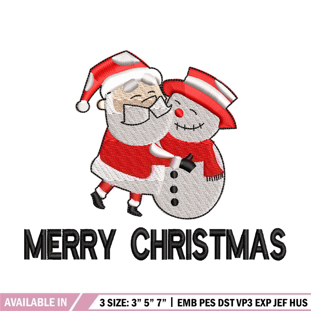 Satan snow man embroidery design, Chrismas embroidery, Emb design, Embroidery shirt, Embroidery file, Digital download.jpg