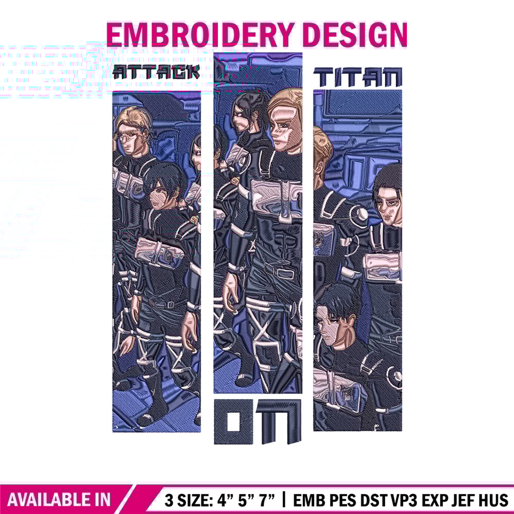 Sentinel Force Embroidery Design, Aot Embroidery, Embroidery File, Anime Embroidery, Anime shirt, Digital download.jpg