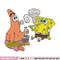 Spongebob smoke embroidery design, Spongebob embroidery, Emb design, Embroidery shirt, Embroidery file, Digital download.jpg
