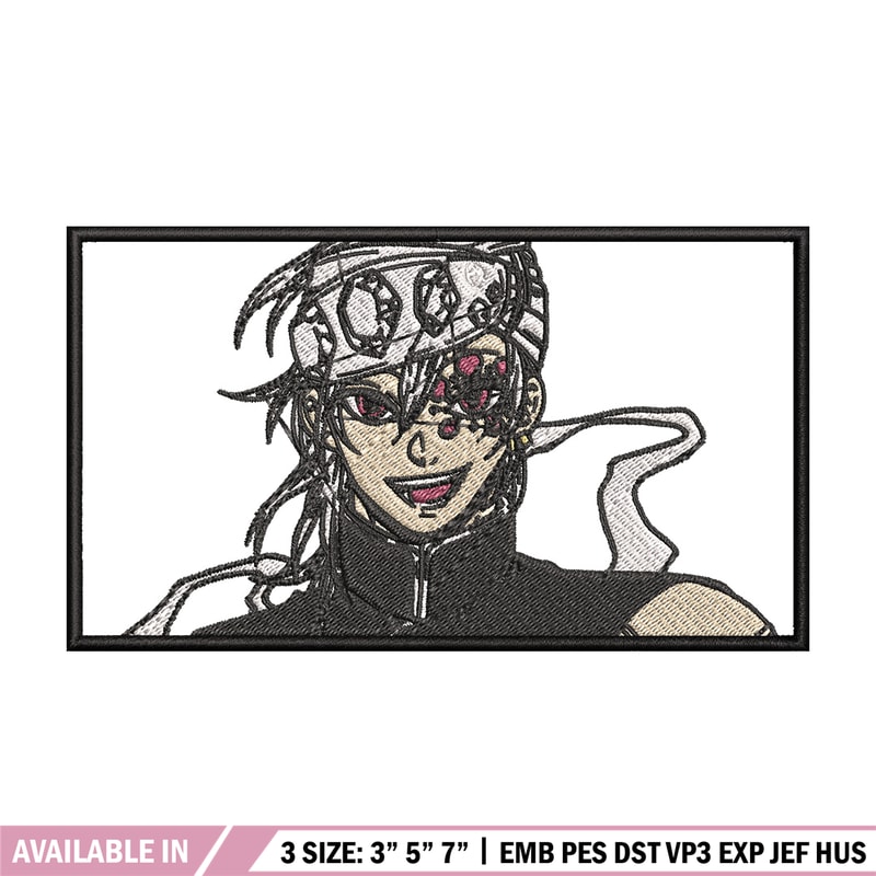 Tengen embroidery design, Tengen embroidery, Anime design, Embroidery shirt, Embroidery file, Digital download.jpg