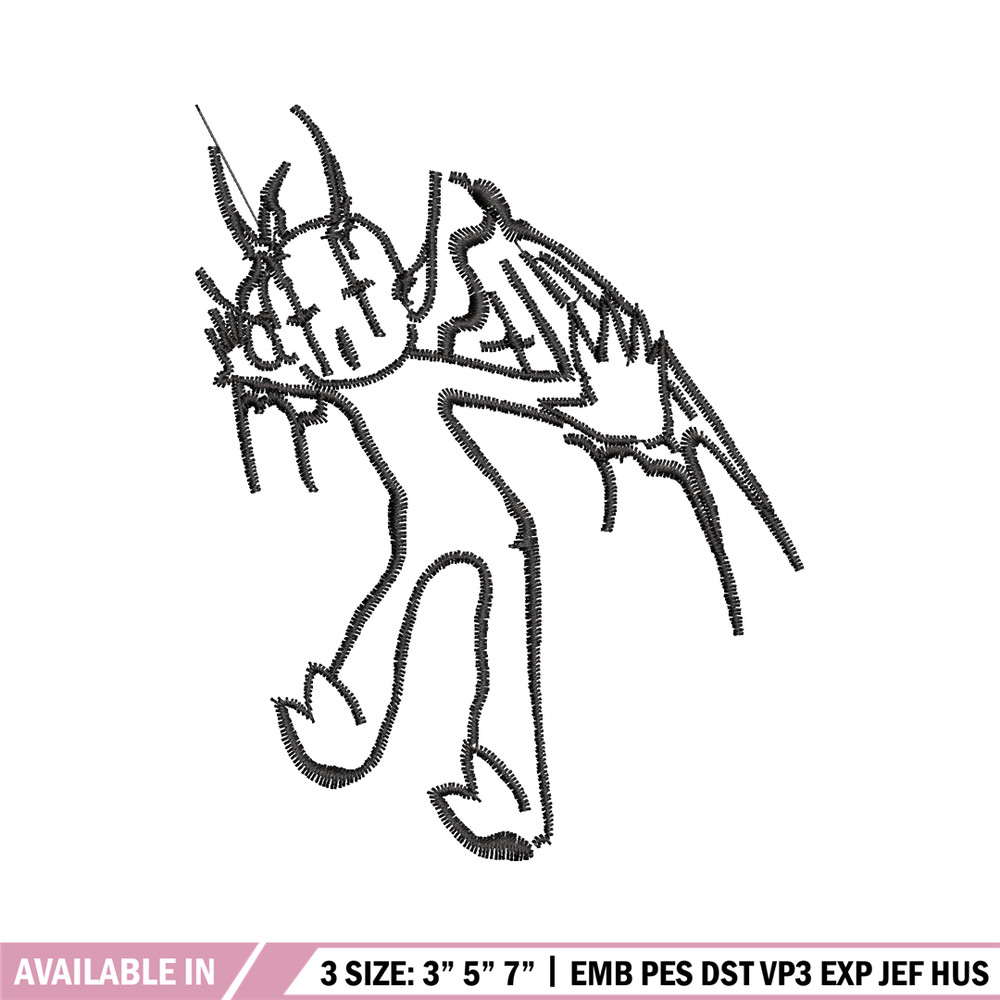 The Devil logo embroidery design, The Devil embroidery, logo design, Embroidery shirt, logo shirt, Instant download.jpg