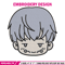 Toge chibi Embroidery Design, Jujutsu Embroidery, Embroidery File, Anime Embroidery, Anime shirt, Digital download.jpg