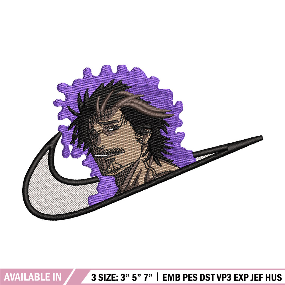 Yami x nike embroidery design, Black clover embroidery, Nike design, Embroidery shirt, Embroidery file, Digital download.jpg