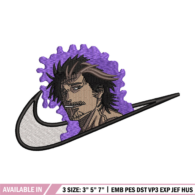 Yami x nike embroidery design, Black clover embroidery, Nike design, Embroidery shirt, Embroidery file, Digital download.jpg