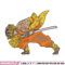 Zenitsu attack embroidery design, Zenitsu embroidery,Anime design, Embroidery shirt, Embroidery file, Digital download.jpg