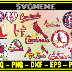 st louis cardinals mlb baseball svg png dxf eps pdf clipart for cricut svg digit,nfl svg,nfl football,super bowl, super