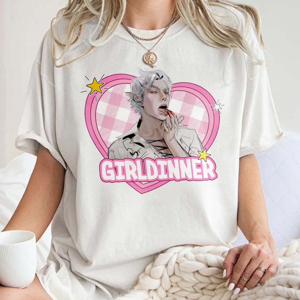 Astarion Baldurs Gate 3 Girl Dinner Vintage Shirt, Baldur's Gate Fan, Astarion BG3 High Elf Gift Unisex T Shirt Sweatshirt Hoodie.jpg