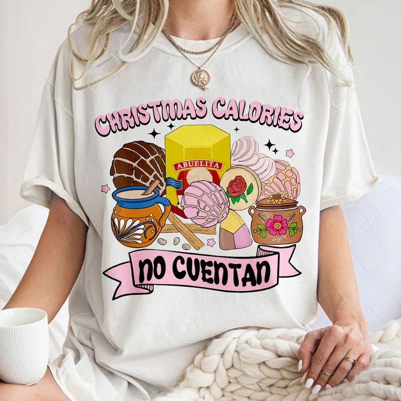 Christmas Pan Dulce Tee, Mexican Christmas, All I want for Christmas is Pan Dulce, Christmas Unisex T Shirt Sweatshirt Hoodie.jpg