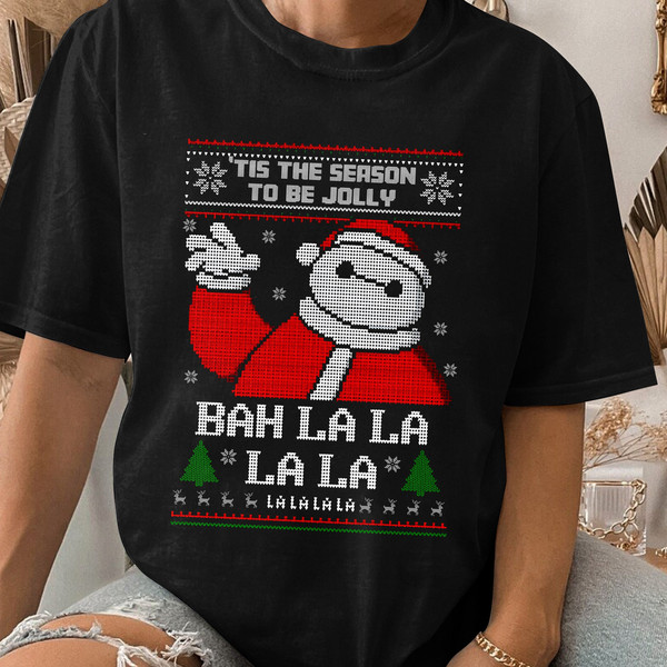 Cute Bah la la la la Baymax Christmas, Baymax Christmas Shirt, Baymax Christmas Christmas Gift  Unisex T Shirt Sweatshirt Hoodie.jpg