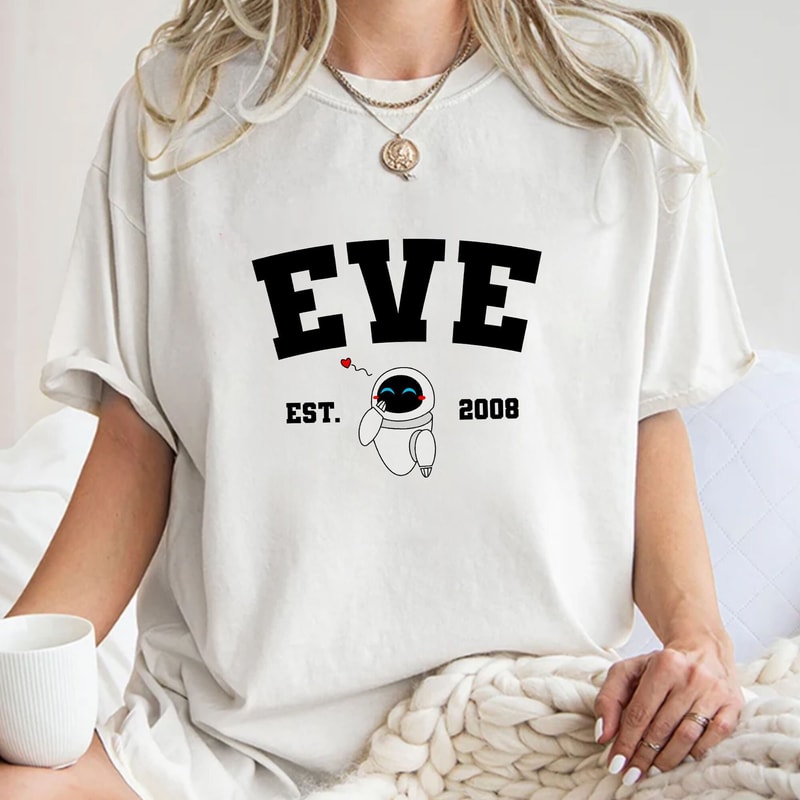 EVE vs Wall-E Couple Tee, Christmas Anniversary Gift, Couple Matching Clothes Gifts Unisex T Shirt Sweatshirt Hoodie.jpg