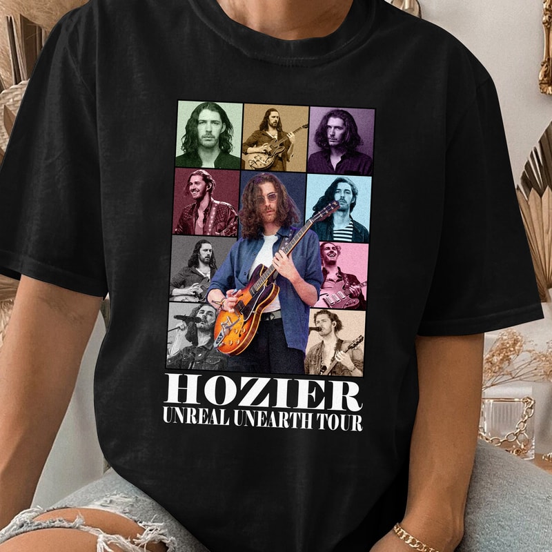Hozier Unreal Unearth 2023 Shirt, Hozier eras tour Shirt, No Grave Can Hold My Body Down, Hozier In A Week Unisex T Shirt Sweatshirt Hoodie.jpg