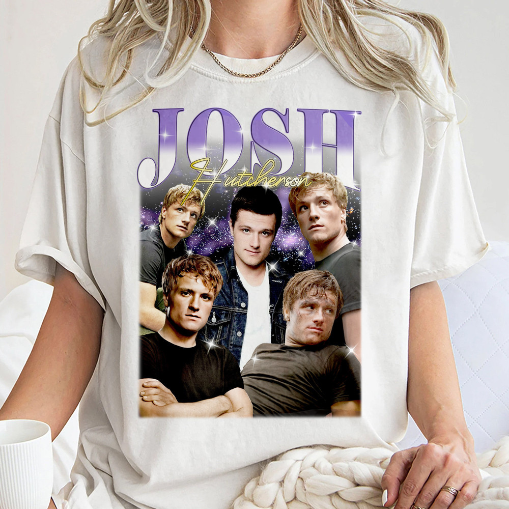JOSH HUTCHERSON 90's T-shirt - Josh Hutcherson Bootleg Tees, Josh Hutcherson Fans Gifts, Josh Hutcherson Unisex T Shirt Sweatshirt Hoodie.jpg