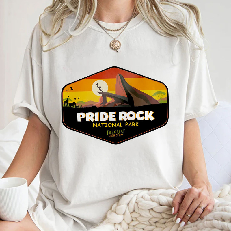 Lion King Disney T-Shirt, Pride Rock National Park, Disney Simba, Animal Kingdom Gift Unisex T Shirt Sweatshirt Hoodie.jpg