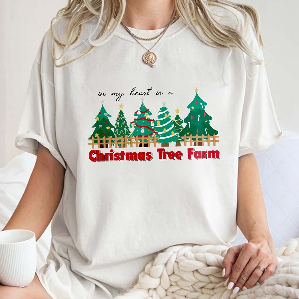 My heart is a Christmas tree farm 1989, Christmas Tree Farm TS shirt, Texas Gift Unisex T Shirt Sweatshirt Hoodie.jpg