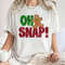 Oh Snap Gingerbread Print Sweatshirt, Christmas Cookie T-Shirt, Sparkly Christmas Funny Christmas Unisex T Shirt Sweatshirt Hoodie.jpg