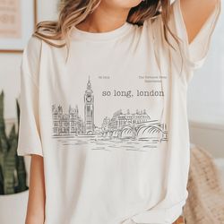 so long london t-shirt - taylor swift ttpd inspired