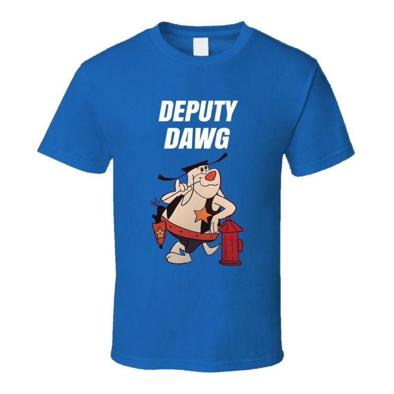 Deputy Dawg 60s Cartoon Character Fan T Shirt.jpg