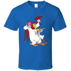 foghorn leghorn miss prissy looney tunes characters t shirt