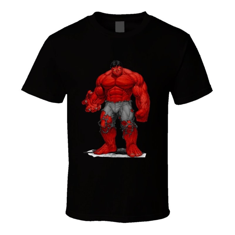 Red Hulk General Thunderbolt Ross T Shirt.jpg