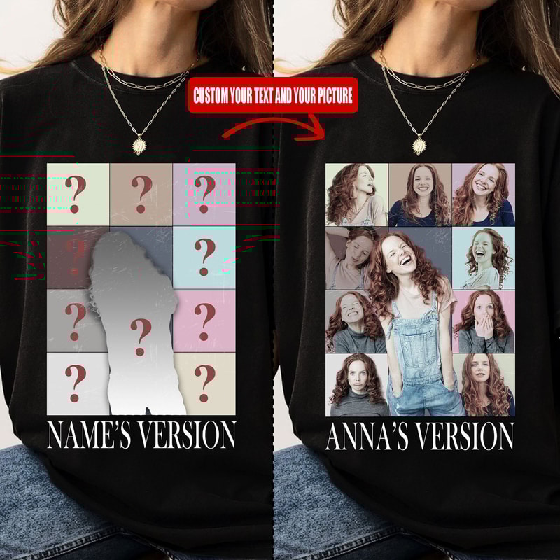 Custom Your Own Bootleg Shirt, Custom Eras Tour Shirt, Personalized Your Image Eras Tour Shirt, Custom 90s Vintage, Custom Photo Name Shirt.jpg