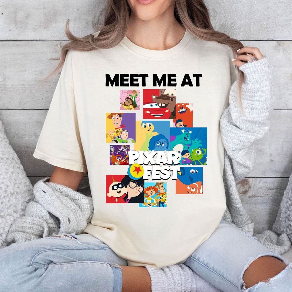 Retro Disneyland Pixar Fest Shirt, Meet Me At Pixar Fest Shirt, Pals Playtime Party Vacation Tee, Toy Story Monster Inc, Disneytrip Shirt.jpg