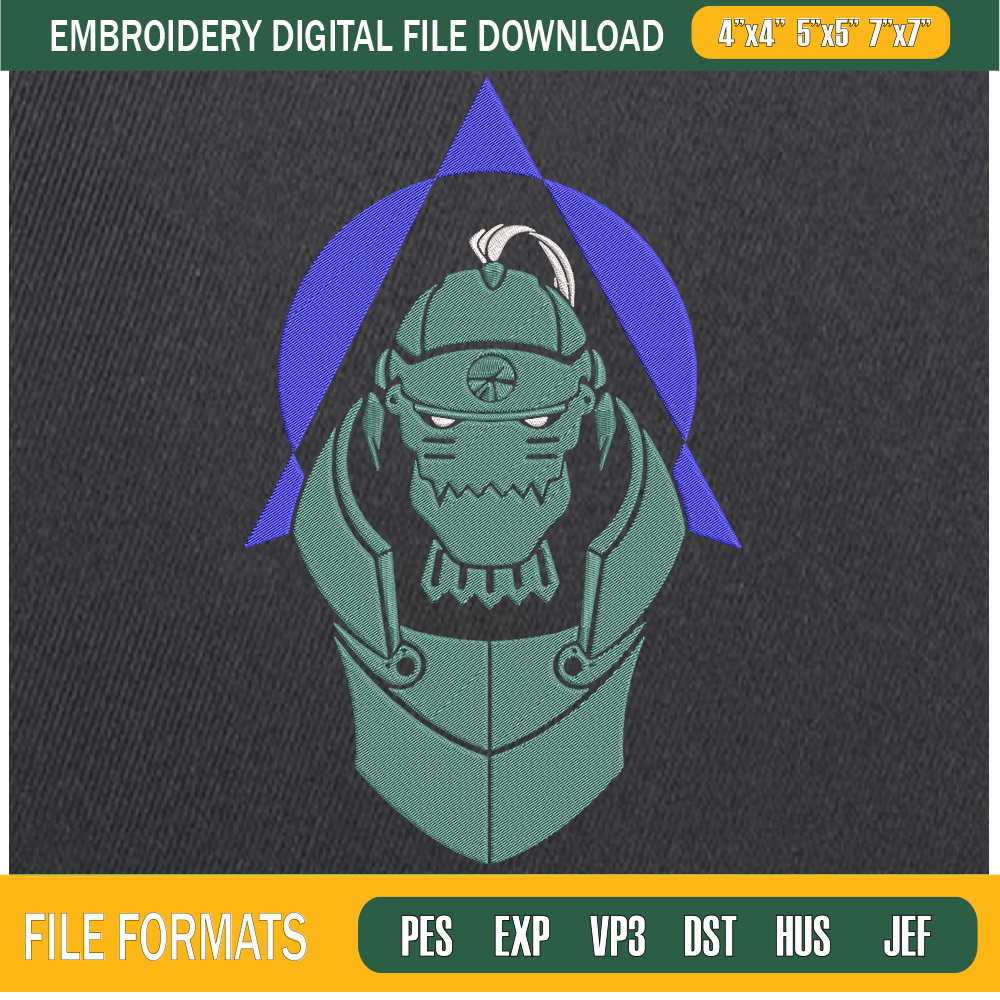 Alphonse Elric Embroidery Designs, Fullmetal Alchemist Brotherhood Machine Embroidery Design, Machine Embroidery Designs - Premium & Original SVG Cut Files.jpg