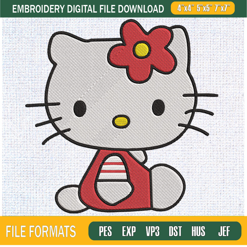 Baby Kitty Cat Embroidery Designs, Hello Kitty Machine Embroidery Design, Machine Embroidery Designs - Premium & Original SVG Cut Files.jpg