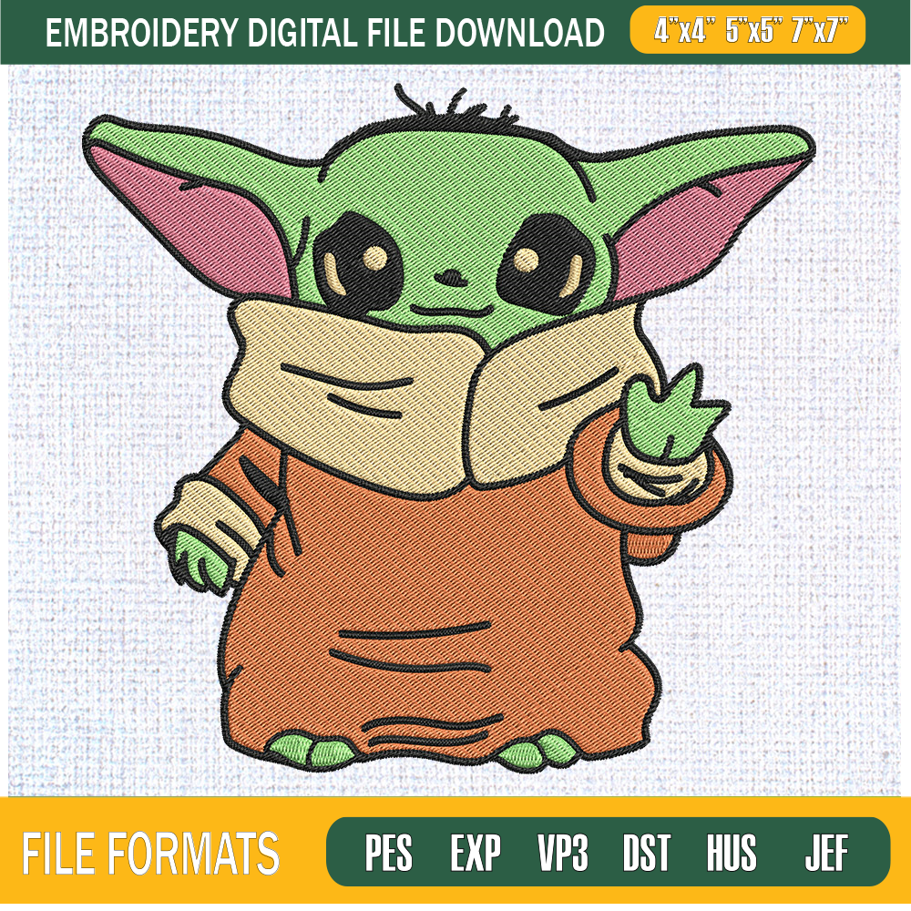 Baby Yoda The Child Embroidery Designs, Baby Yoda Machine Embroidery Design, Machine Embroidery Designs - Premium & Original SVG Cut Files.jpg