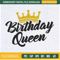Birthday Queen Embroidery Designs, Queen Machine Embroidery Design, Machine Embroidery Designs - Premium & Original SVG Cut Files.jpg