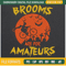 Brooms Are For Amateurs Embroidery Designs, Halloween Machine Embroidery Design, Machine Embroidery Designs - Premium & Original SVG Cut Files.jpg